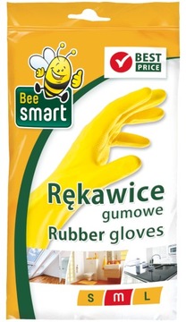 RĘKAWICE GUMOWE ochronne mocne Bee Smart r. M