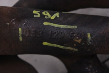 ВЫПУСКНОЙ ПАТРУБОК AUDI 80 B4 2.0 B 16V 053129591