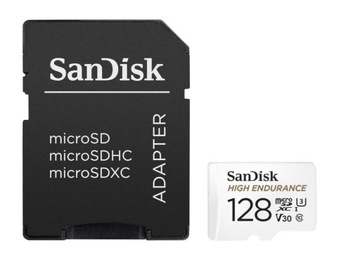 SanDisk 128 ГБ MICRO SDXC High Endurance, 100 МБ/с