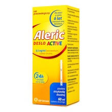 Aleric Deslo Active roztwór 0,5mg/ml 60ml