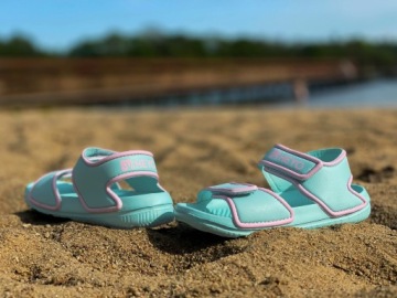 SANDAŁKI SANDAŁY DZIECIĘCE buty RZEP DZIEWCZĘCE 24