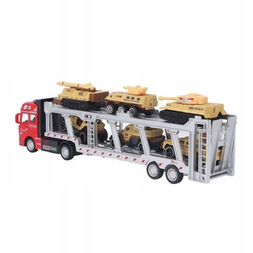 Игрушки-грузовики с яркими деталями, компактные