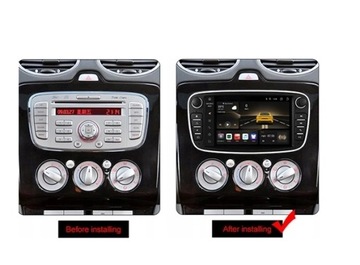 FORD MONDEO MK4 2007-14 РАДИО ANDROID 6 ГБ 128 ГБ SIM-карта