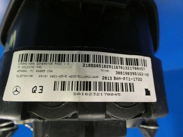 MERCEDES A TŘÍDA W176 W246 W117 W218 AIR NÁDRŽ ULOŽENÍ ŘIDIČE ORIG.