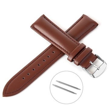 PASEK DO ZEGARKA 12MM – SKÓRZANY – BRĄZOWY
