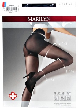 Marilyn Rajstopy Relax 20 Den Przeciwżylakowe r.3