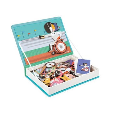 Магнитный пазл MAGNETIBOOK SPORT Janod