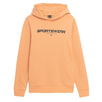 4F Bluza Męska z Kapturem Sportowa TSWSM266 L