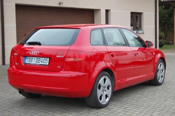 Audi A3 8P Hatchback 3d 1.6 102KM 2008 Audi A3 Sportbeck 5drzwi1.6MPI Klima Śliczna Polecami9, zdjęcie 3