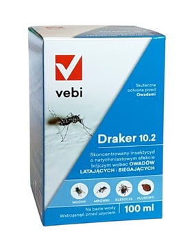 Draker koncentrat 100ml oprysk na komary kleszcze