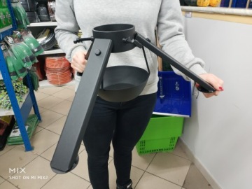 ПОДСТАВКА ДЛЯ РОЖДЕСТВЕНСКОЙ ЕЛКИ, ДЛЯ ЖИВОЙ РОЖДЕСТВЕНСКОЙ ЕЛКИ, МЕТАЛЛ, СТАЛЬНОЕ ОСНОВАНИЕ, ЧЕРНЫЙ XXL M1