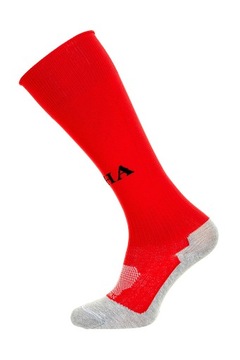 Красные футбольные носки PEHA Basic, размеры 34-37.