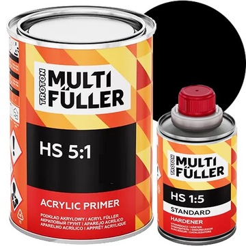 TROTON MULTI FULLER HS podkład akrylowy CZARNY 1L