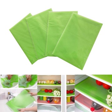 4 sztuki wkładów do lodówki wielokrotnego użytku w kuchni