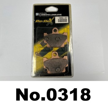 CARBONE LORRAINE Klocki hamulcowe zam. EBC FA081