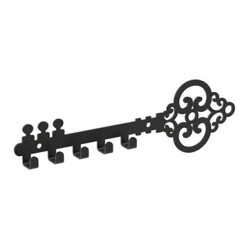 STYLOWY WIESZAK NA KLUCZE CZARNY KLUCZ OLD KEY
