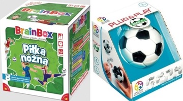 BrainBox Piłka nożna + Smart Games Plug & Play Ball () IUVI Games