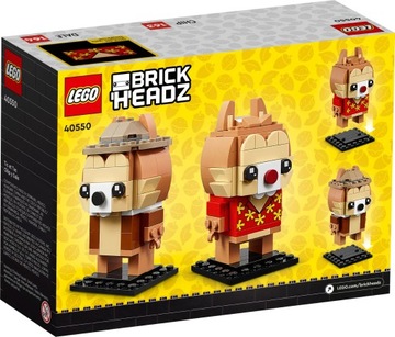 LEGO BRICKHEADZ 40550 ФИГУРКА БЕЛКИ ЧИП И ДЕЙЛ RR BRIGADE BRICK HEADZ