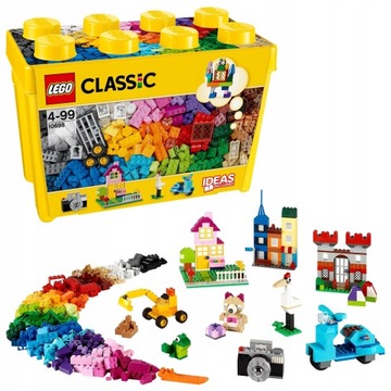LEGO Classic BRICKS SET 10698 BIG Box Рождественский подарок 790 предметов БЕСПЛАТНО!