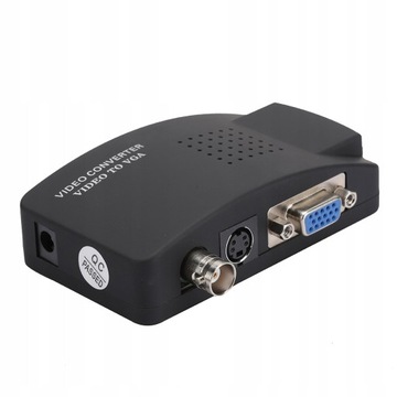 Adapter konwertera wideo BNC S na VGA HD do