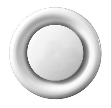 МЕТАЛЛИЧЕСКИЙ АНЕМОСТАТ С ВЫХЛОПНОЙ РАМОЙ EV 125 С КОНИЧЕСКИМ ФИЛЬТРОМ