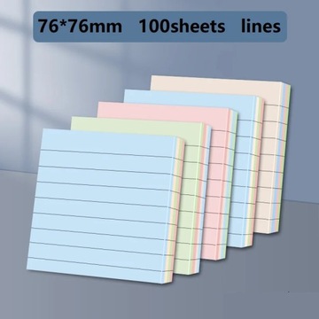 Paper Memo Pad Sticky Notes Bookmark Point Marker Sticker Office School Sup
