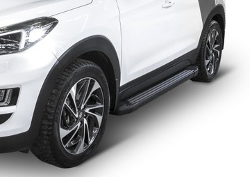Stopnie boczne Kia Sportage 2015-18 orurowanie TUV