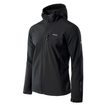 Męska Kurtka Softshell ELBRUS IVER r.XXL czarny