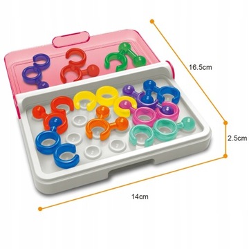 Wyzwania Logiczne myślenie Gra Puzzle 3D Zabawka E