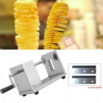 Машина для приготовления спиральных картофельных чипсов