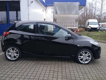 Mazda 2 II Hatchback 5d 1.5 103KM 2009 Mazda 2 1.5 Dynamic PROSTA benzyna 140 tys.km BOGATA wersja 1.5 Benzyna, zdjęcie 25