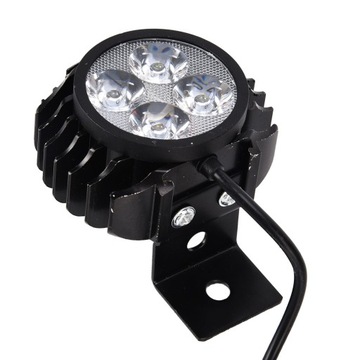 Reflektory motocyklowe LED Okrągły anioł 2 w 1