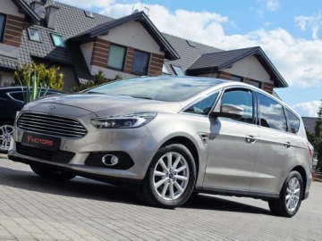 Ford S-Max II Van 2.0 TDCi 180KM 2016 Ford S-Max Titanium 180KM FULL LED Skora Navi Panorama KeylessGo BLIS SONY