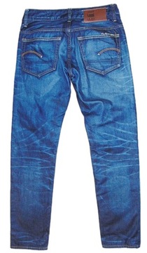 G-STAR '3301 LOW TAPERED' MĘSKIE JEANSY 31/32 PIĘKNE