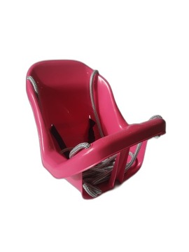 Ведро-качели, Розовый, Ремни, Регулировка по высоте, Крючки, 12 см