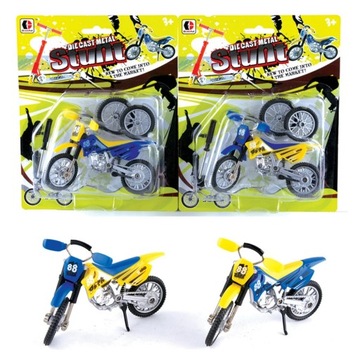 Mini Motocross Motorcycle Model 1:36 Simulation Bend Road Racing Toys