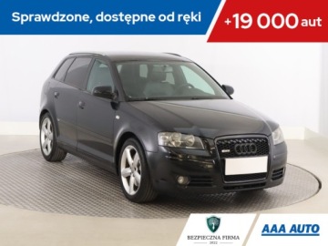 Audi A3 8P Hatchback 3d 2.0 TDI PD 170KM 2007 Audi A3 2.0 TDI, 167 KM, Klima, Klimatronic