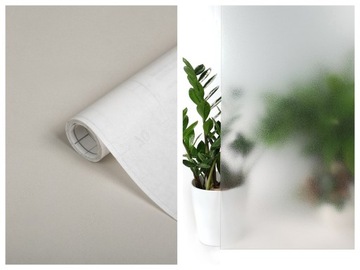 Матовая оконная пленка, Матовое стекло, Для окон, Стекло ПВХ, Статическое