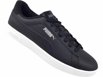 PUMA SMASH BUTY TRAMPKI TENISÓWKI MĘSKIE CZARNE