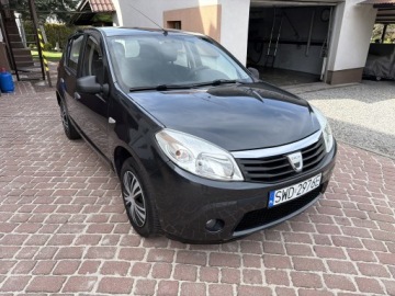 Dacia Sandero I Hatchback 5d 1.4 MPI 75KM 2009 Dacia Sandero TYLKO 151tyśkm! 1WŁ Zwykła Beznyna 1.4 ORYGINAŁ LAKIER 2009r, zdjęcie 2