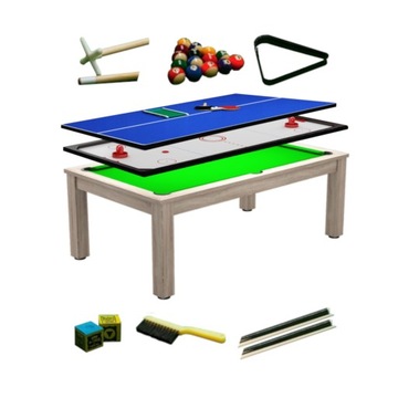 6FT Stół Bilardowy Radley Verso Pool Sonoma C. + Nakładka Cymbergaj-Tenis