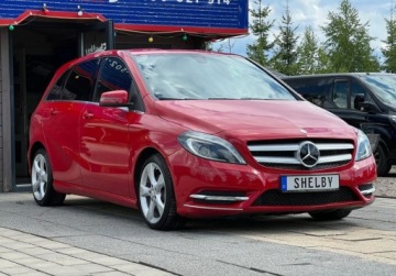Mercedes Klasa B W246 Sports Tourer 200 CDI BlueEFFICIENCY 136KM 2014 Mercedes-Benz Klasa B 1.8CDI 136KM Xenon Led Navi Pol Skora AMG PAKIET Opl, zdjęcie 4