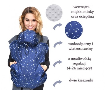 MijaCulture osłona drukowana z minky4127 niebieska