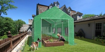 GREENHOUSE фольгированный тоннель 3х6м для садовой теплицы