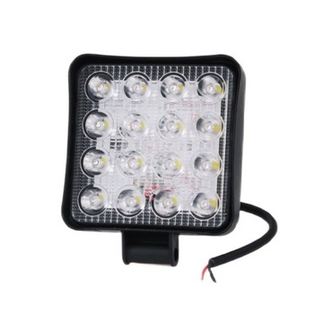 РАБОЧАЯ ЛАМПА 16 LED ГАЛОГЕННЫЙ Прожектор 48Вт 12В 24В