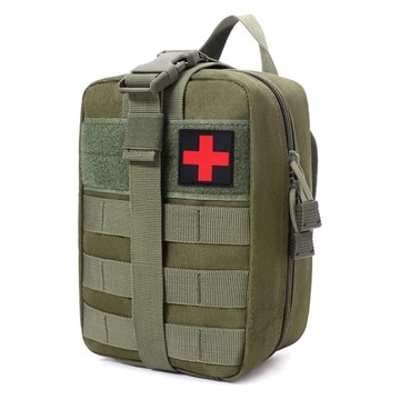 Portable Tactical First Aid Kit Medical Bag For Hiking Travel Home