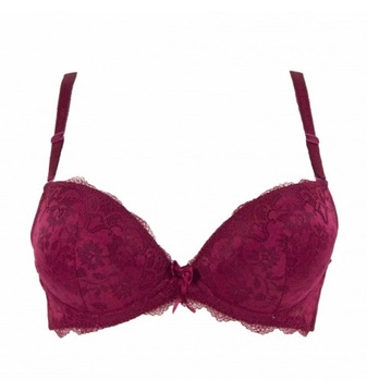 Biustonosz koronka lekki PUSH-UP 38/85 B 8612 CZAR