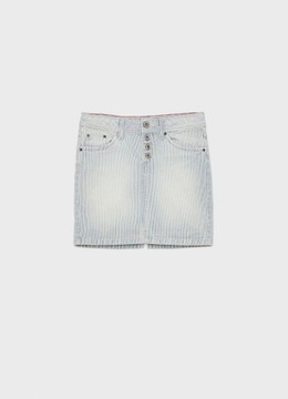 PEPE JEANS JEANSOWA SPÓDNICA PASKI (10L)