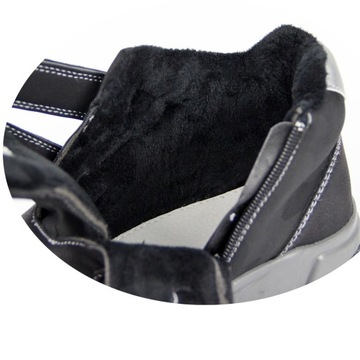 БОТИНКИ ДЛЯ МАЛЬЧИКОВ, УТЕПЛЕННАЯ ОБУВЬ, Светоотражатели, VELCRO 31