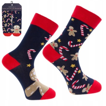 SKARPETKI MĘSKIE ŚWIĄTECZNE MORAJ SKARPETY 43-46